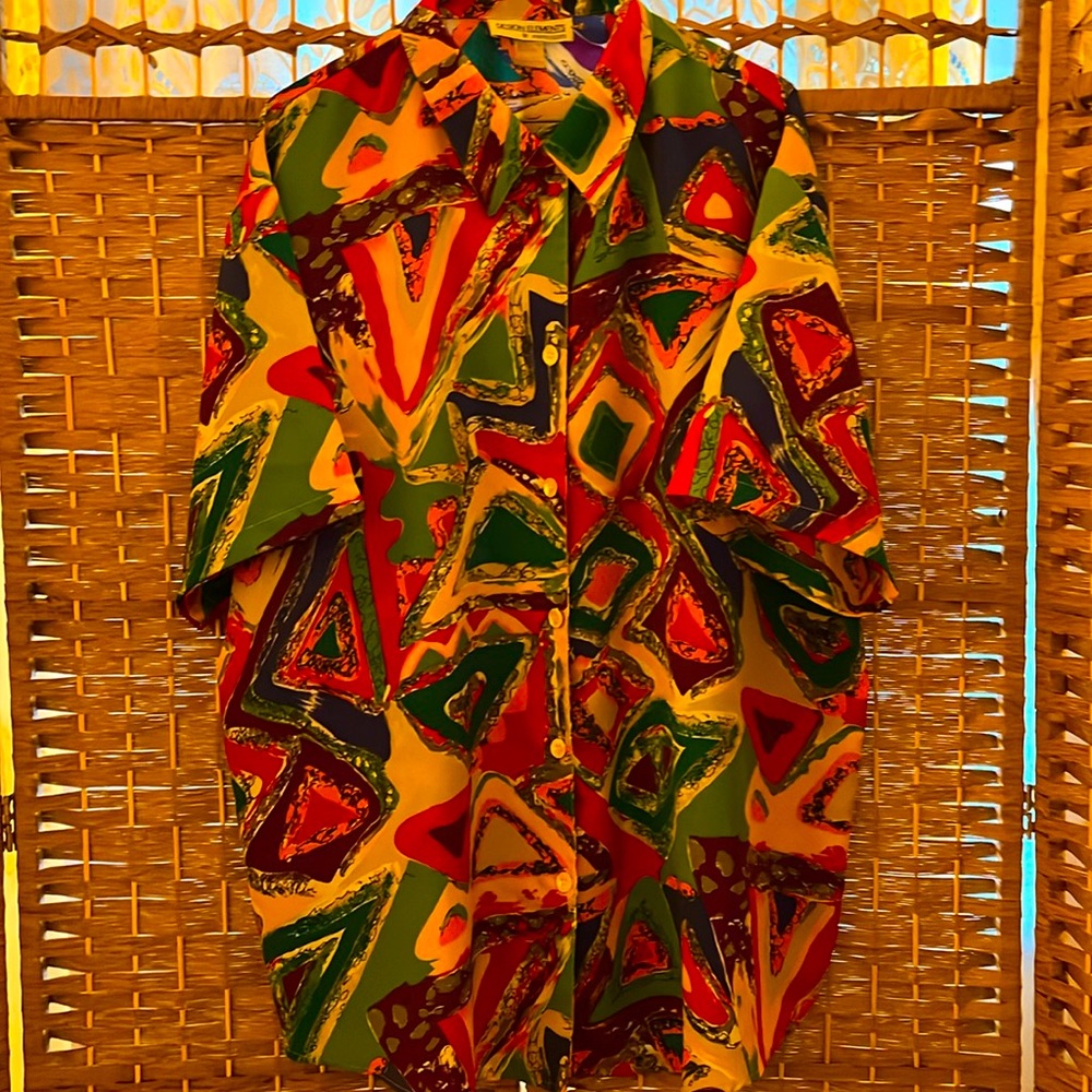 Multicolor Abstract Shirt - Picture 5 of 5
